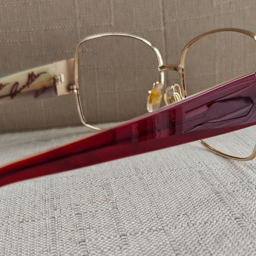Anne Kkein Women Sunglasses/Eyeglasses Frame Gold/Red Tone 353/76 58[]14 130 - Picture 5 of 12